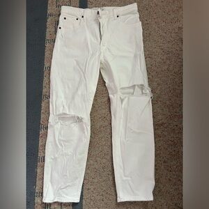 NWOT Abercrombie and Fitch High Rise mom Jean